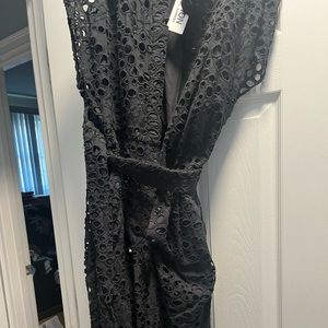 Express black one piece jumpsuit